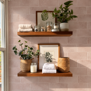 Azulejo Adhesivo Rosa Arcilla