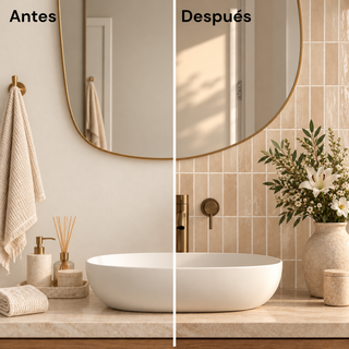 Muestra Azulejo Adhesivo Beige Duna