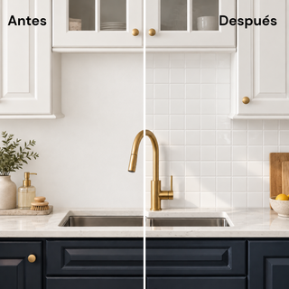 Azulejo Adhesivo Blanco Alba